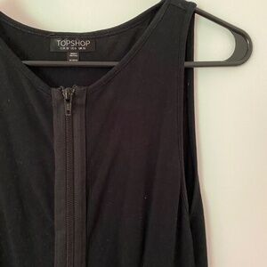 Full Zip Topshop Mini Dress